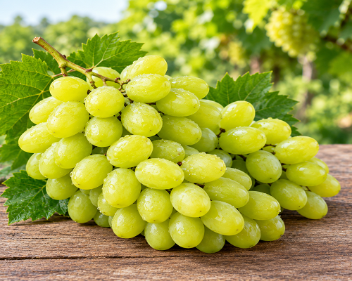 Product: Fresh Grapes Origin: India Description: Fresh Indian table grapes available in varieties and specifications according to buyer requirements. Key Features: Fresh appearance, good texture, attractive colour and suitable export selection. Packaging: Export cartons / punnet packaging / customized packaging. Applications: Fresh consumption, retail, wholesale and food service.